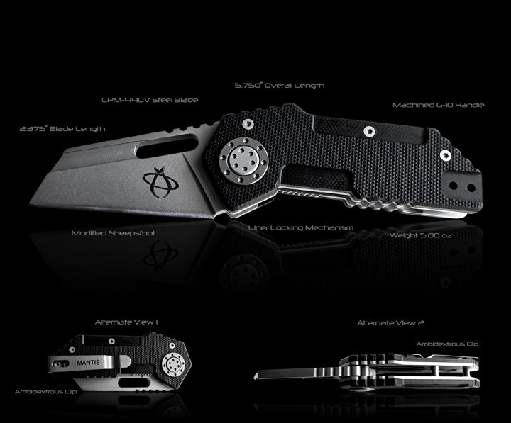 Mantis Knives MT Pit Boss Folding Knife