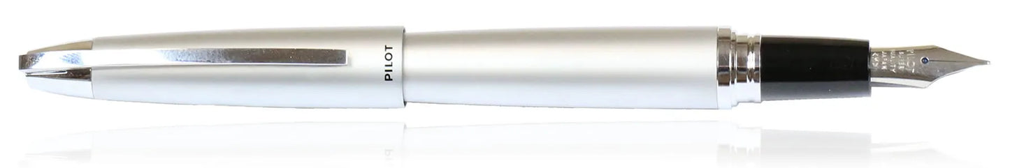 Pilot Knight Silver Fountain Pen Medium Nib