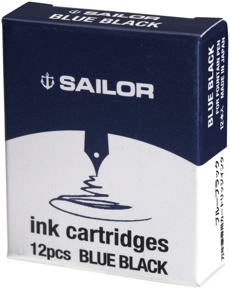 Sailor Dye Ink Cartridges 12 pk