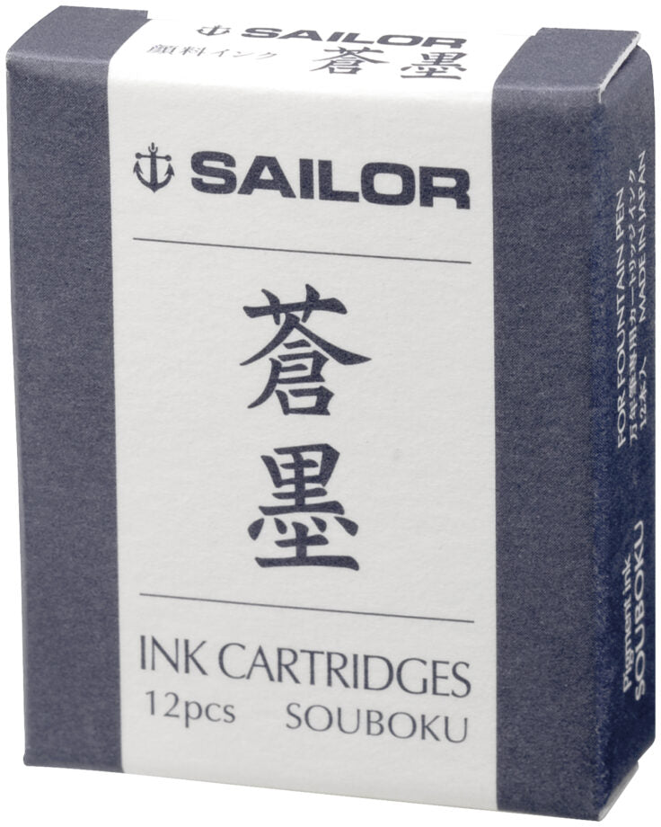 Sailor Pigment Ink Cartridge 12pk
