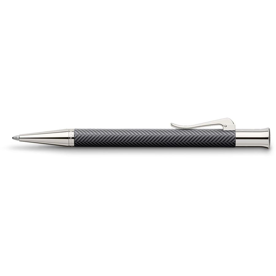 Graf Von Faber Guilloche Cisele Anthracite Ballpoint Pen