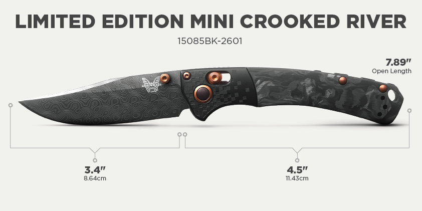 Benchmade Mini Crooked River Limited Edition West Coast