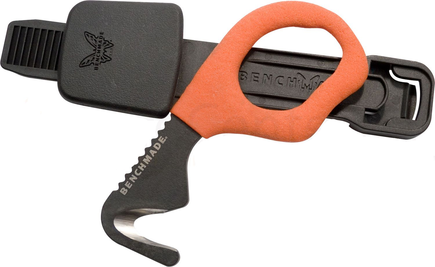 Benchmade Orange Strap Cutter w/ Sheath