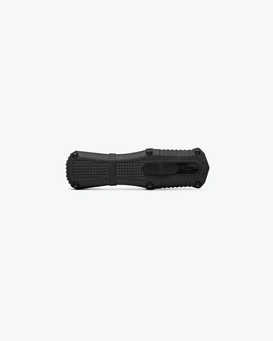 Benchmade Mini Claymore Black Grivory Out the Front Knife