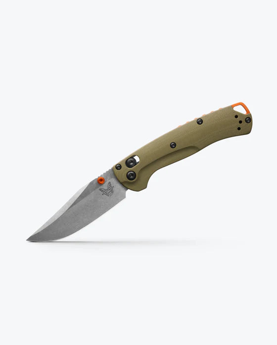 Benchmade Mini Tagged Out OD Green Folding Knife