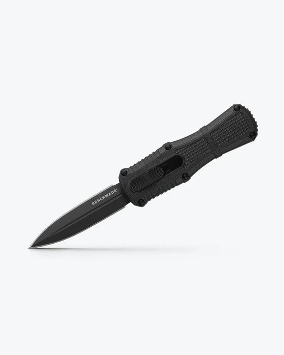 Benchmade Mini Claymore Black Grivory Out the Front Knife