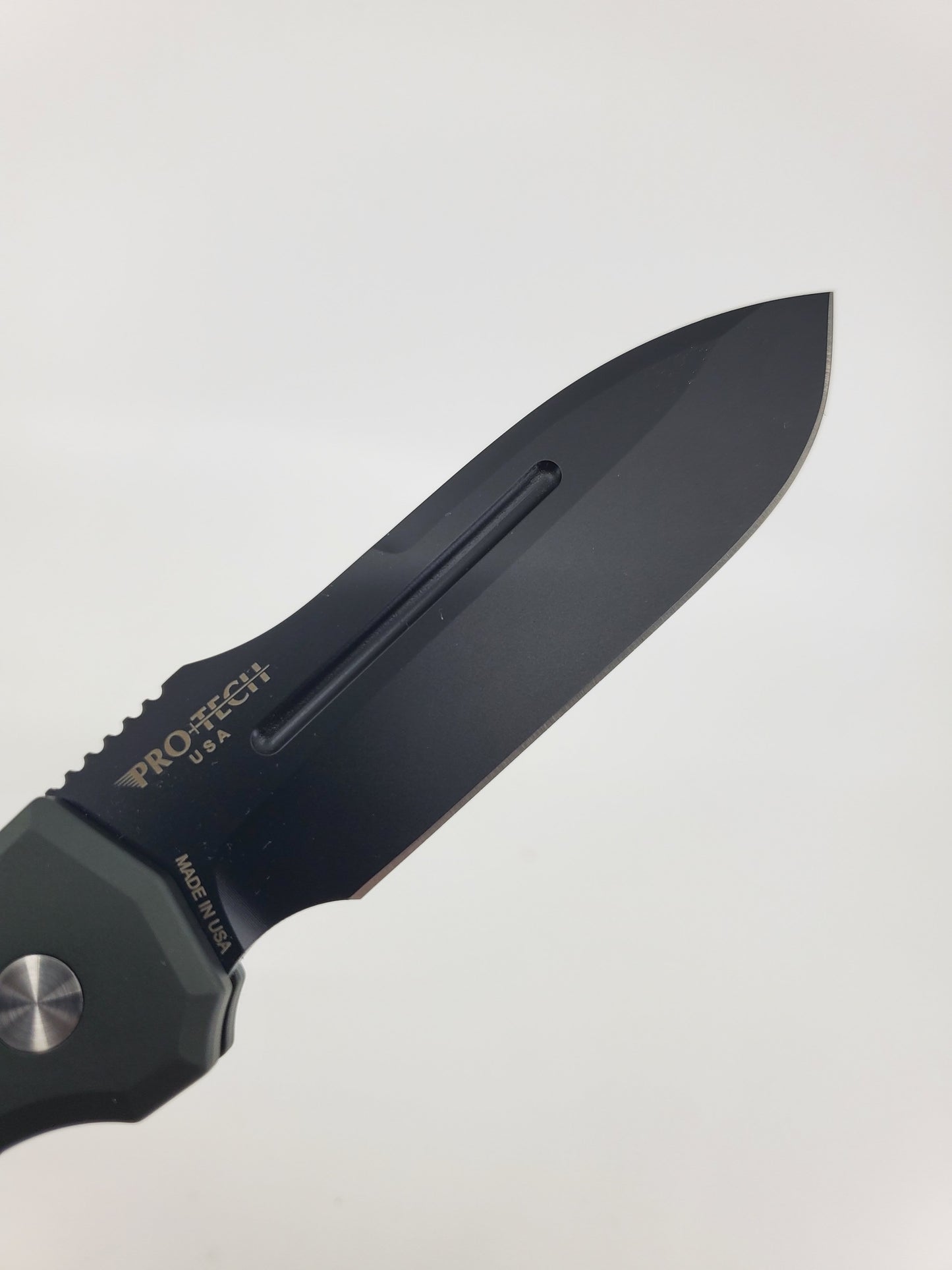 Protech Blade West 2024 Green PDW Invictus Auto Folding Knife