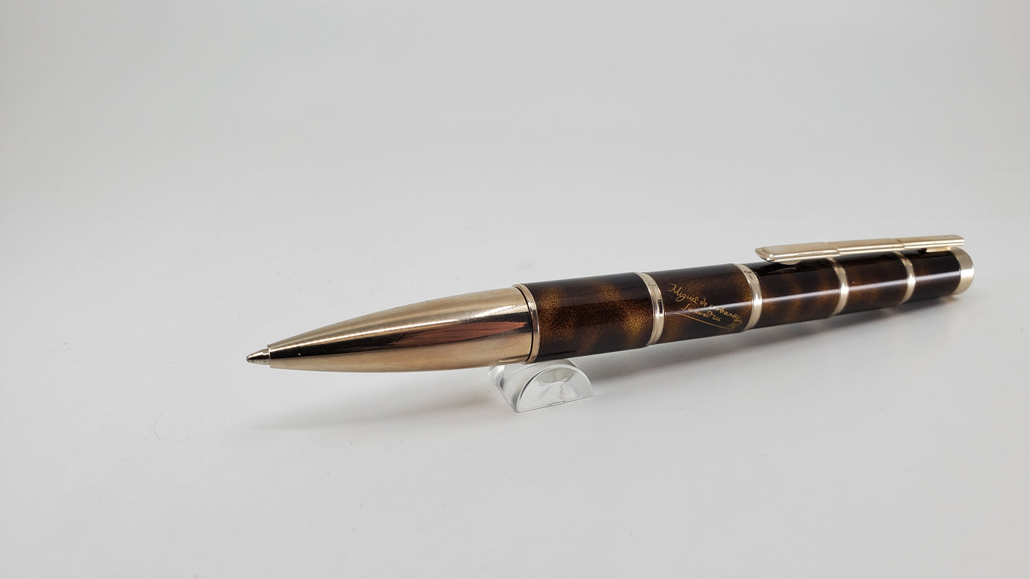 *Consignment* Montblanc Writer's Edition Miguel De Cervantes Set Fountain Pen, Ballpoint Pen, Mechanical Pencil