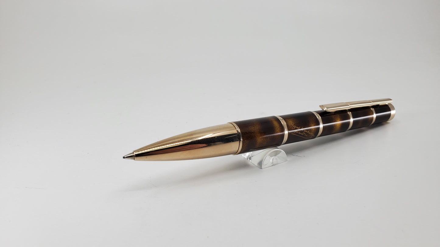 *Consignment* Montblanc Writer's Edition Miguel De Cervantes Set Fountain Pen, Ballpoint Pen, Mechanical Pencil