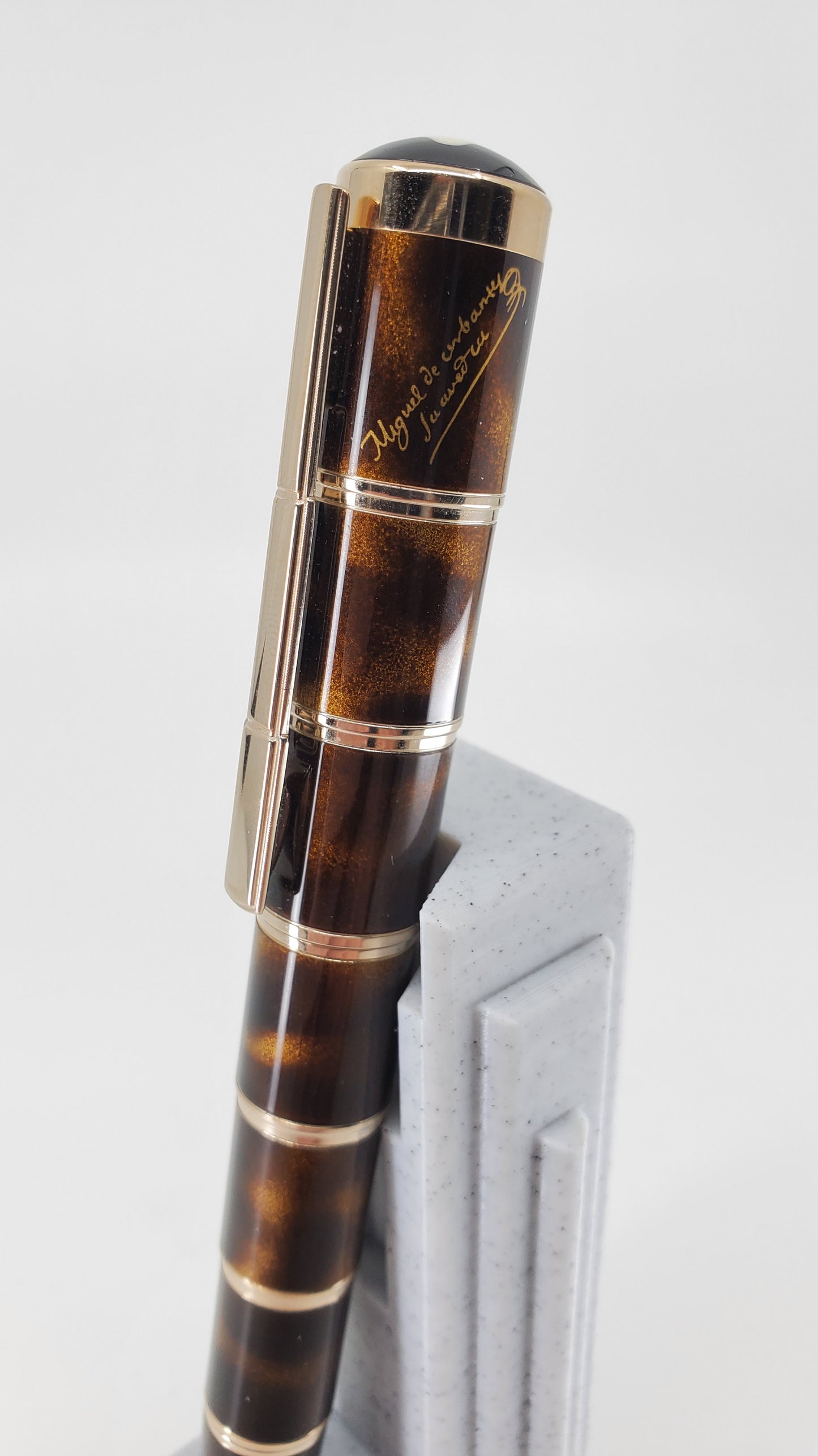*Consignment* Montblanc Writer's Edition Miguel De Cervantes Set Fountain Pen, Ballpoint Pen, Mechanical Pencil