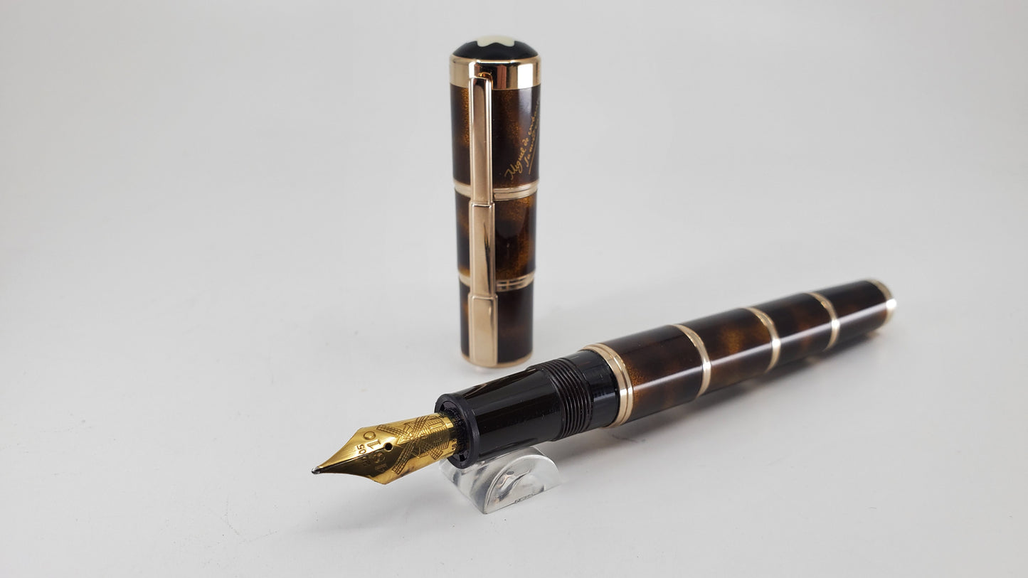 *Consignment* Montblanc Writer's Edition Miguel De Cervantes Set Fountain Pen, Ballpoint Pen, Mechanical Pencil