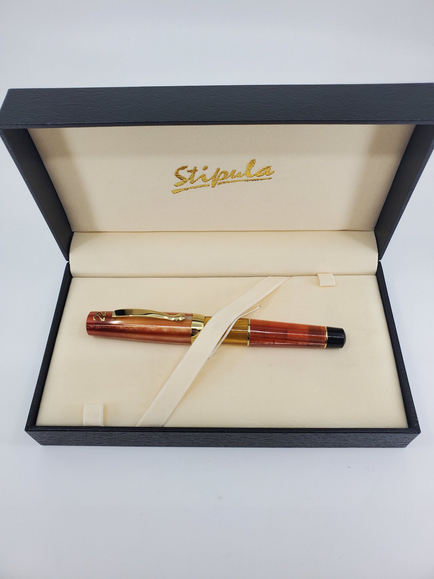 Stipula Ventidue Cognac Gel Rollerball Pen