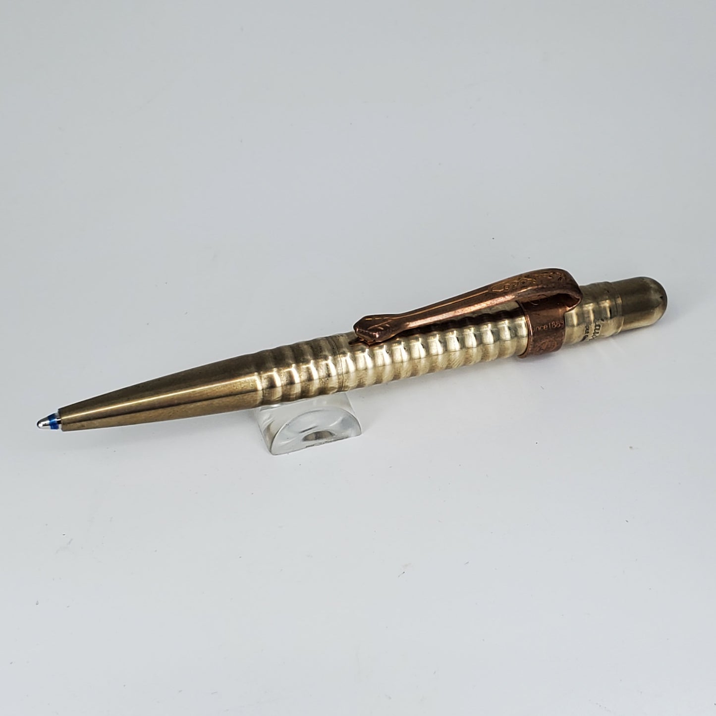 Kaweco Lilyput Brass Wave Ballpoint Pen