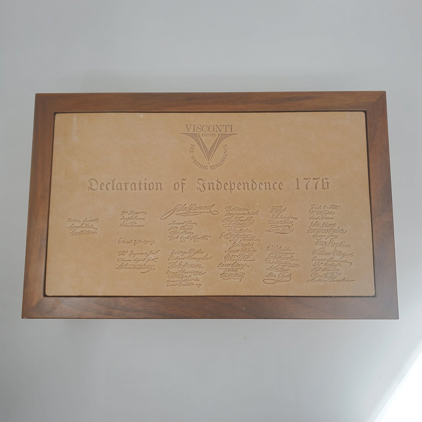 Visconti Declaration of Independence Fountain Pen 24k Gold 1.3 Nib