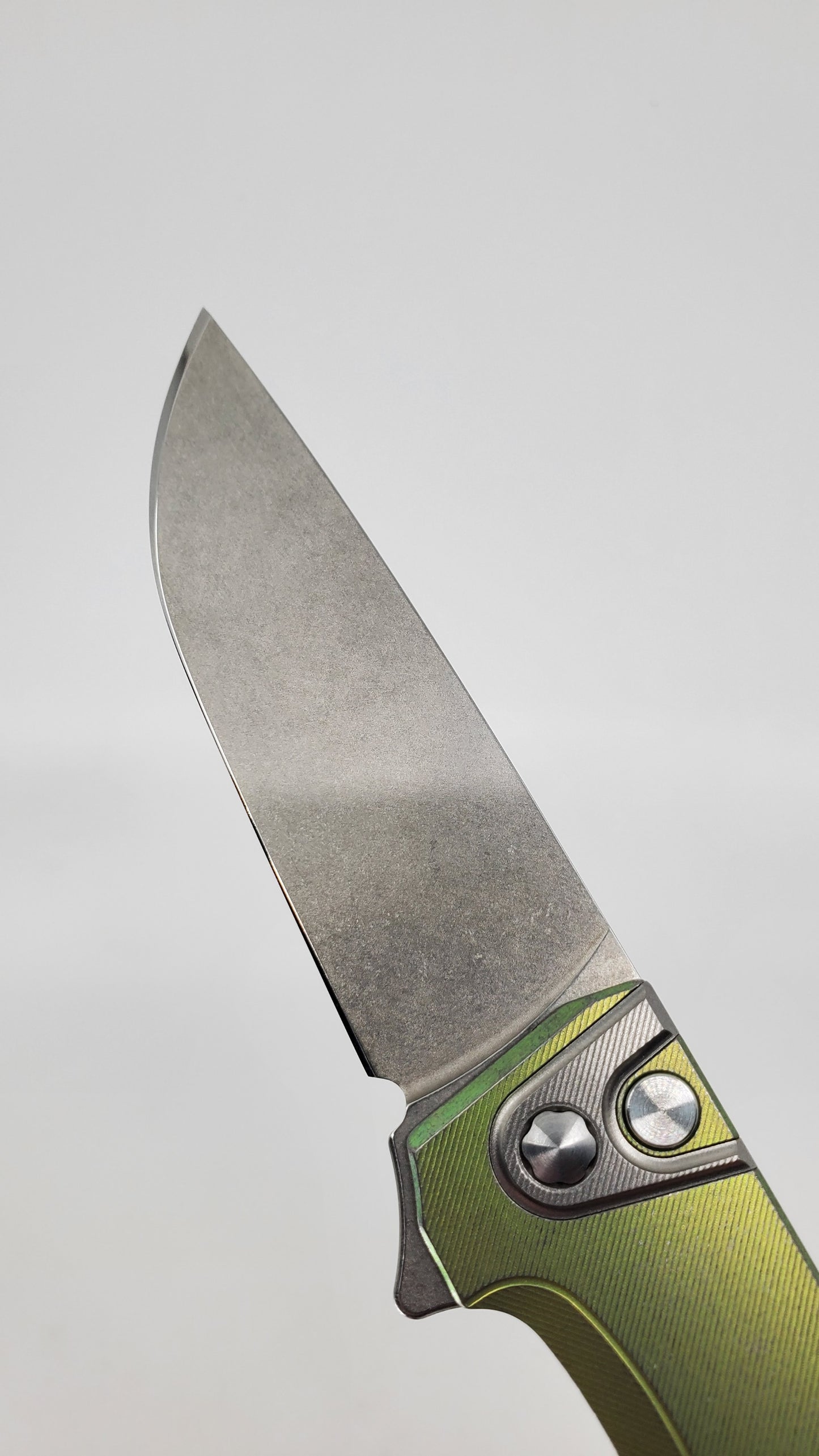 MachineWise Sonora Green Distress (20CV | Titanium Bolster) #734 - BLEMISHED
