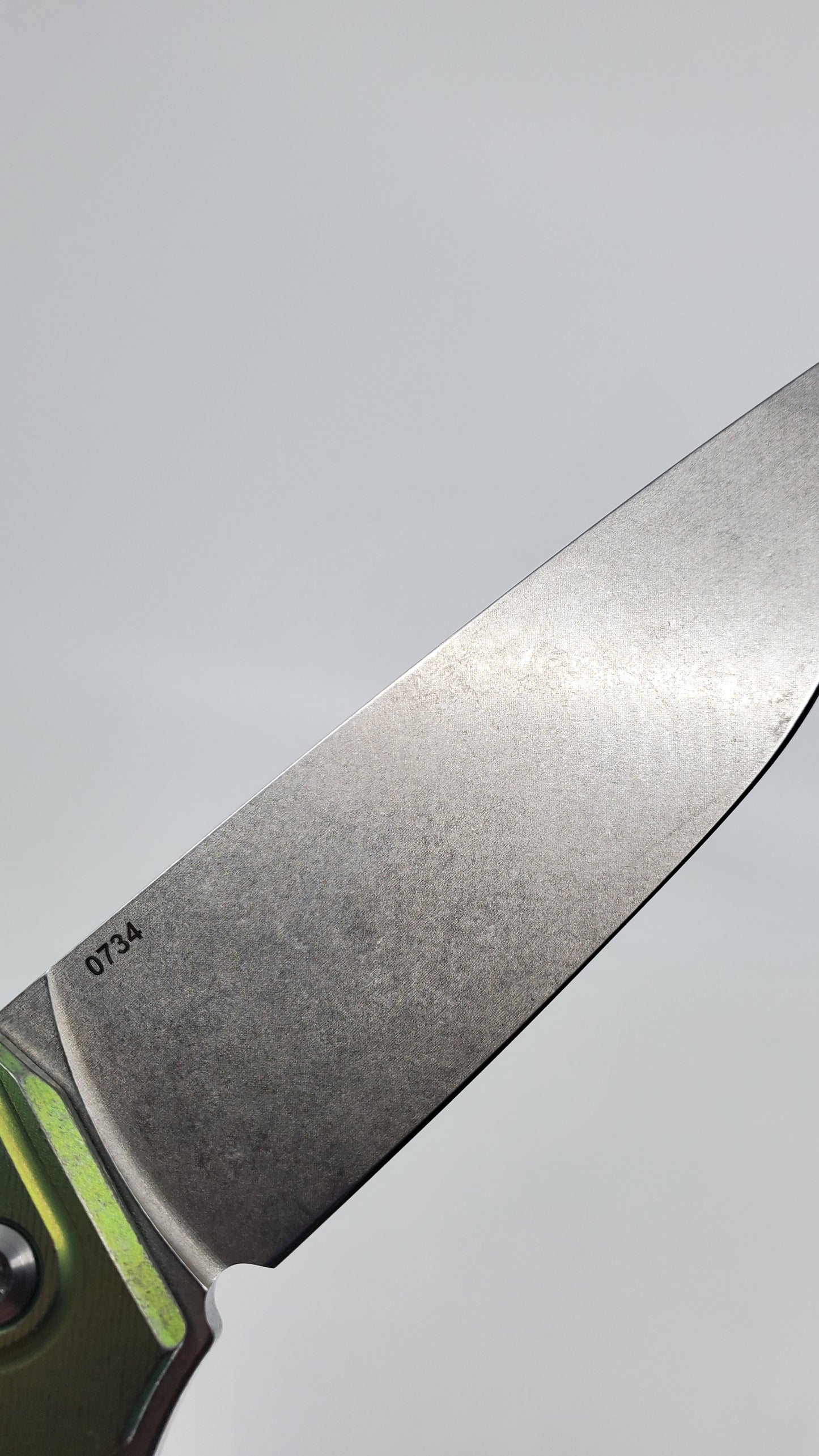 MachineWise Sonora Green Distress (20CV | Titanium Bolster) #734 - BLEMISHED