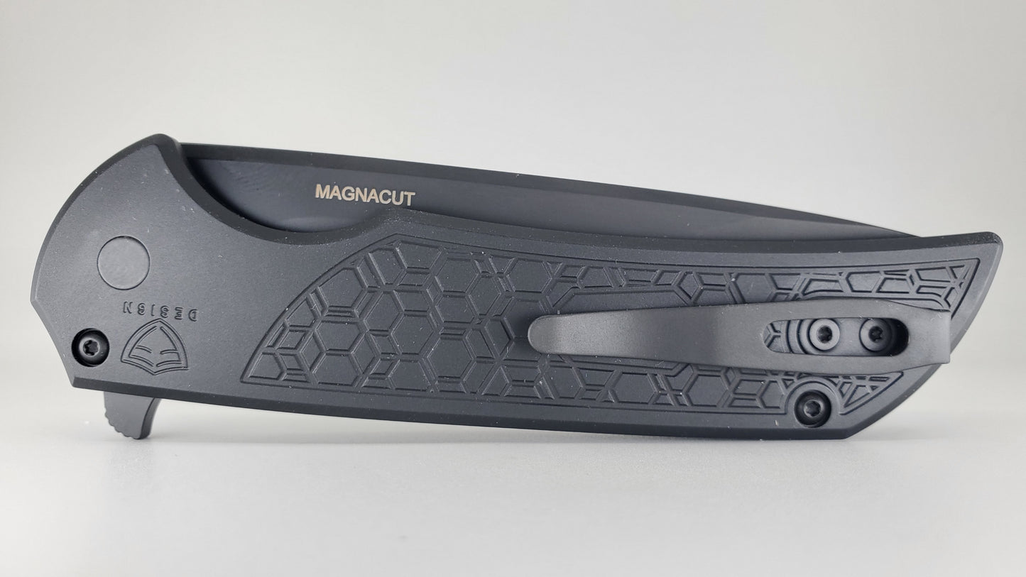 Protech Gridlock Mordax DLC Black Magnacut Buttonlock Folding Knife