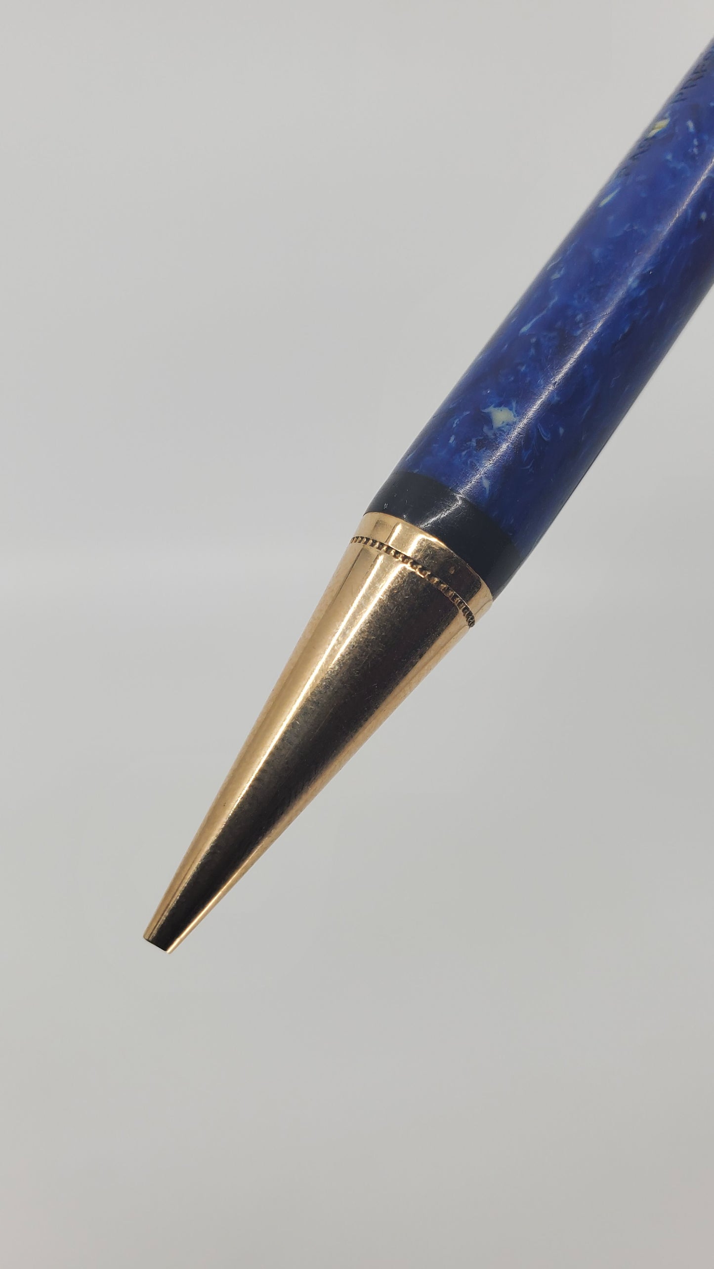 Consignment: Parker Duofold 1931 Junior Blue Lapis Mechanical Pencil
