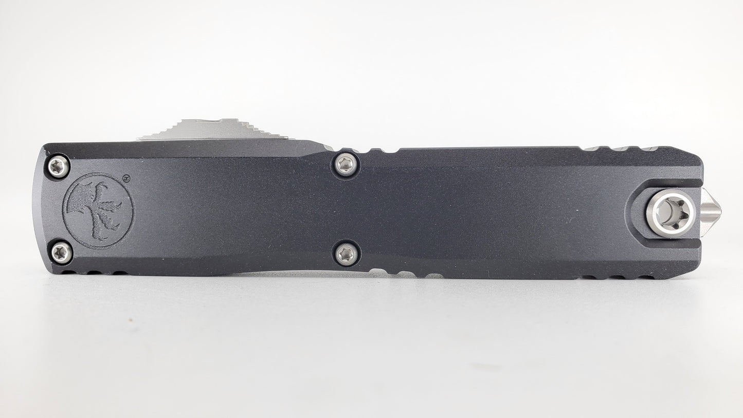 Microtech Ultratech ZBT T/E Black Stonewash Standard Out the Front Knife