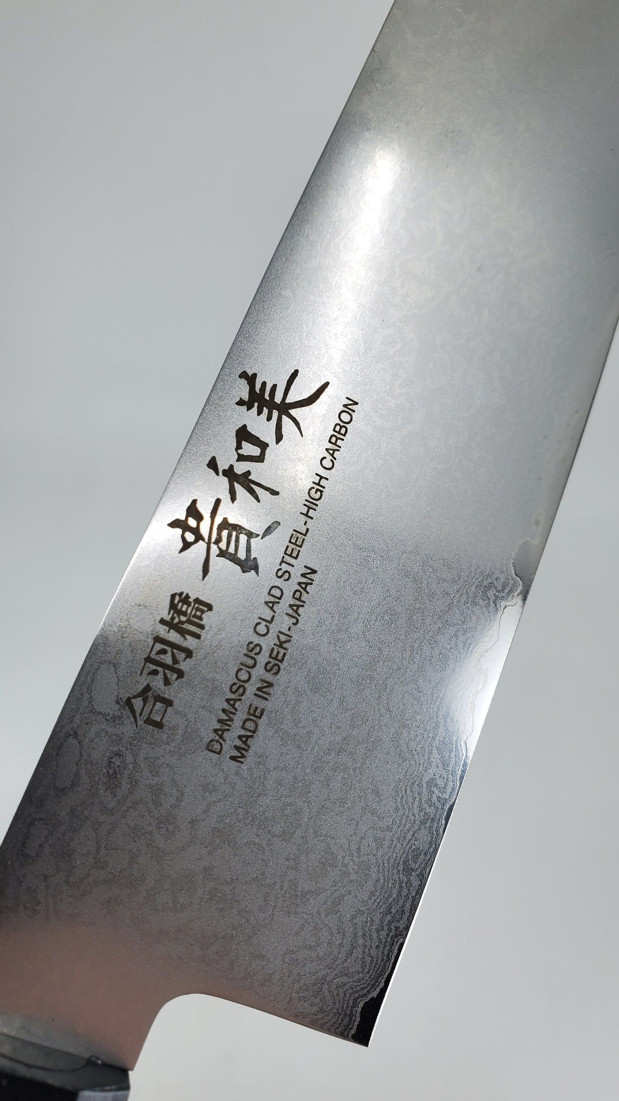 Kiwami Japanese Kitchen Knife Damascus 8A Nakiri 170mm