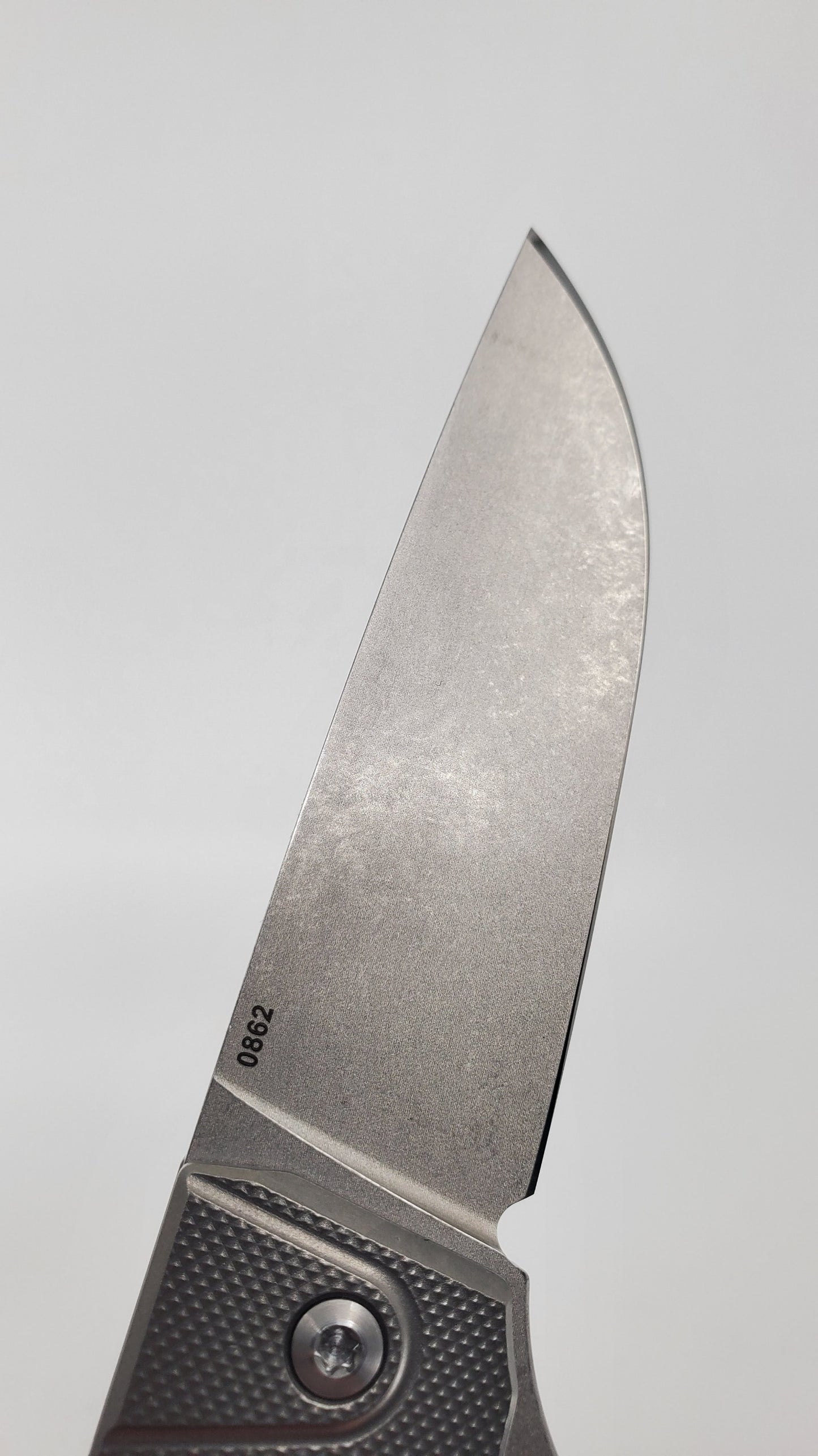 MachineWise Sonora Raw (CPM 20CV | Ti Bolster | Diamond Handle) Buttonlock Folding Knife #862