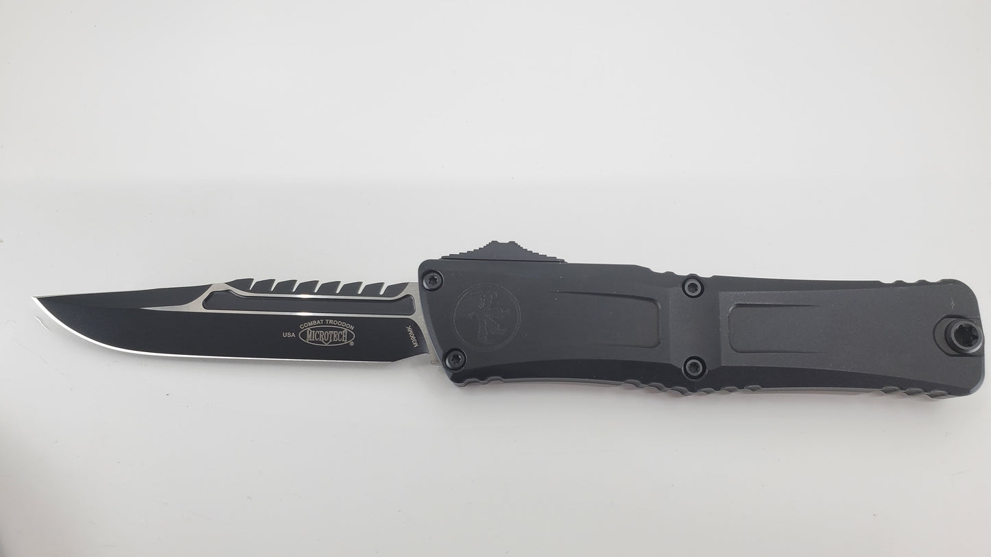 Microtech Combat Troodon Gen III Interceptor Signature Series Tactical Out the Front Knife