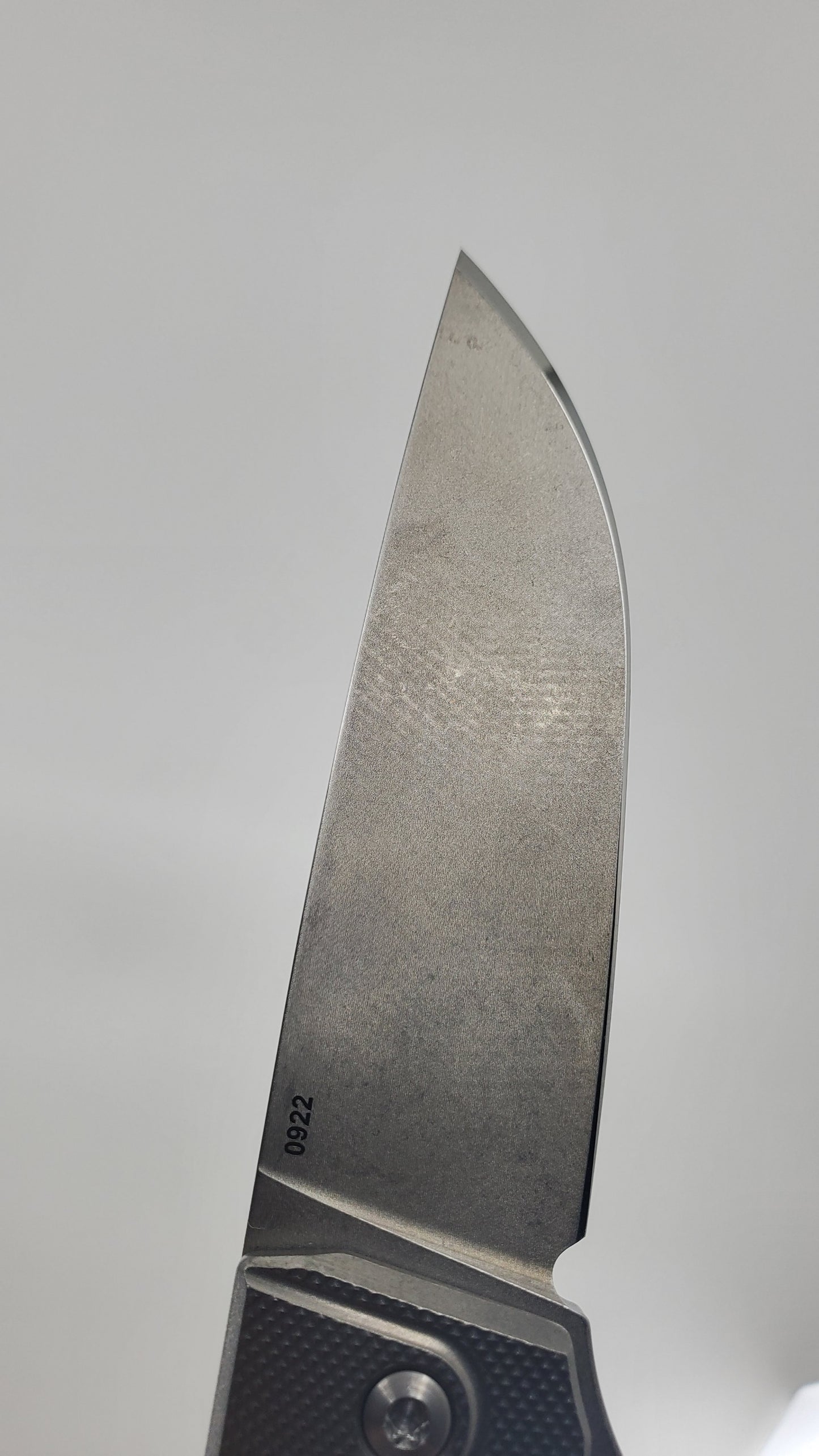 MachineWise Sonora Raw 922 (CPM 20CV | Ti Bolster | Diamonds Handle) Buttonlock Folding Knife *BLEM*