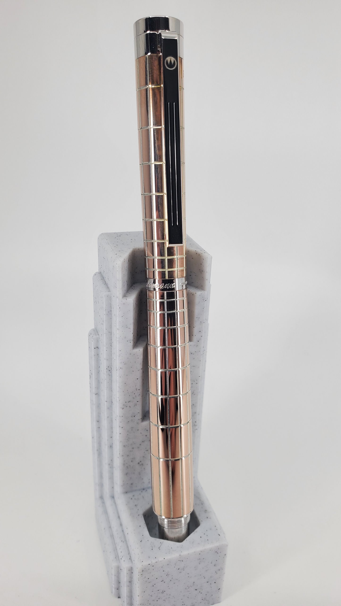 *Consignment* Waldmann Xetra Sterling Silver Fountain Pen Medium Nib