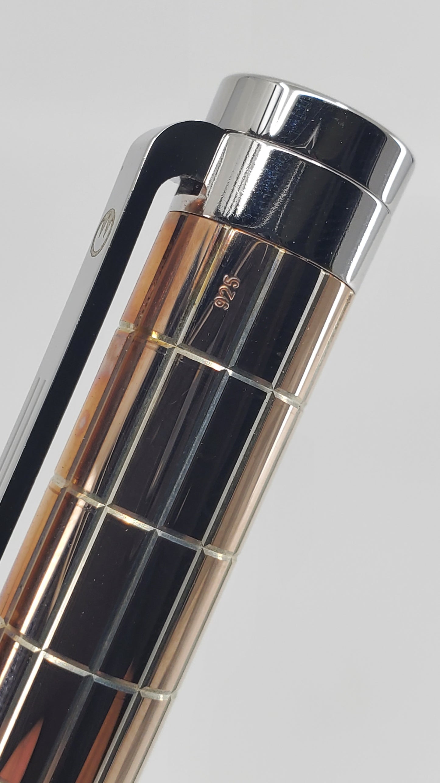 *Consignment* Waldmann Xetra Sterling Silver Fountain Pen Medium Nib