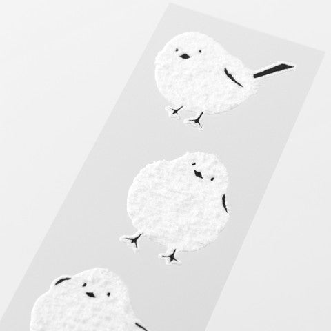 Midori Mini Letter Paper & Envelopes Long-Tailed Tit (Europe's smallest and cutest bird)