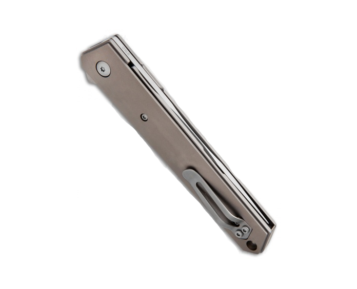 Boker Burnley Kwaiken Titanium Flipper Folding Knife