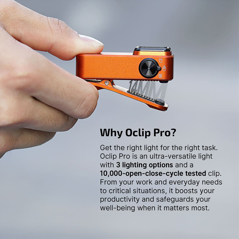 Olight Oclip Pro Clip on Flashlight