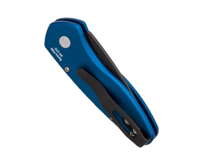 Protech Sprint Blue Auto Folding Knife