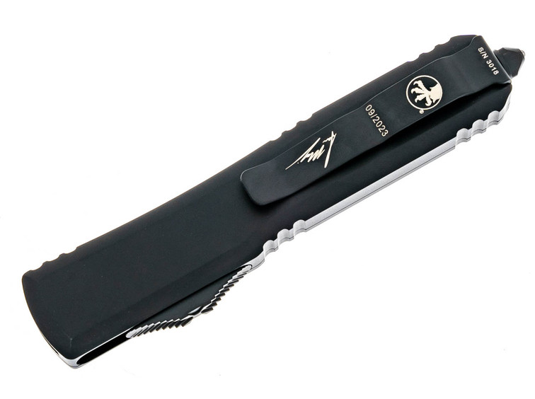 Microtech Ultratech Warhound Signature Series Tactical Standard Out the Front Knife
