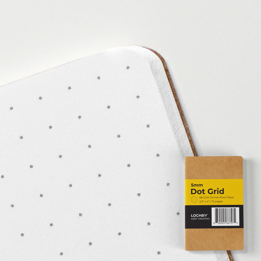 LOCHBY Tomoe River Notebooks A7 (Pack of 4)