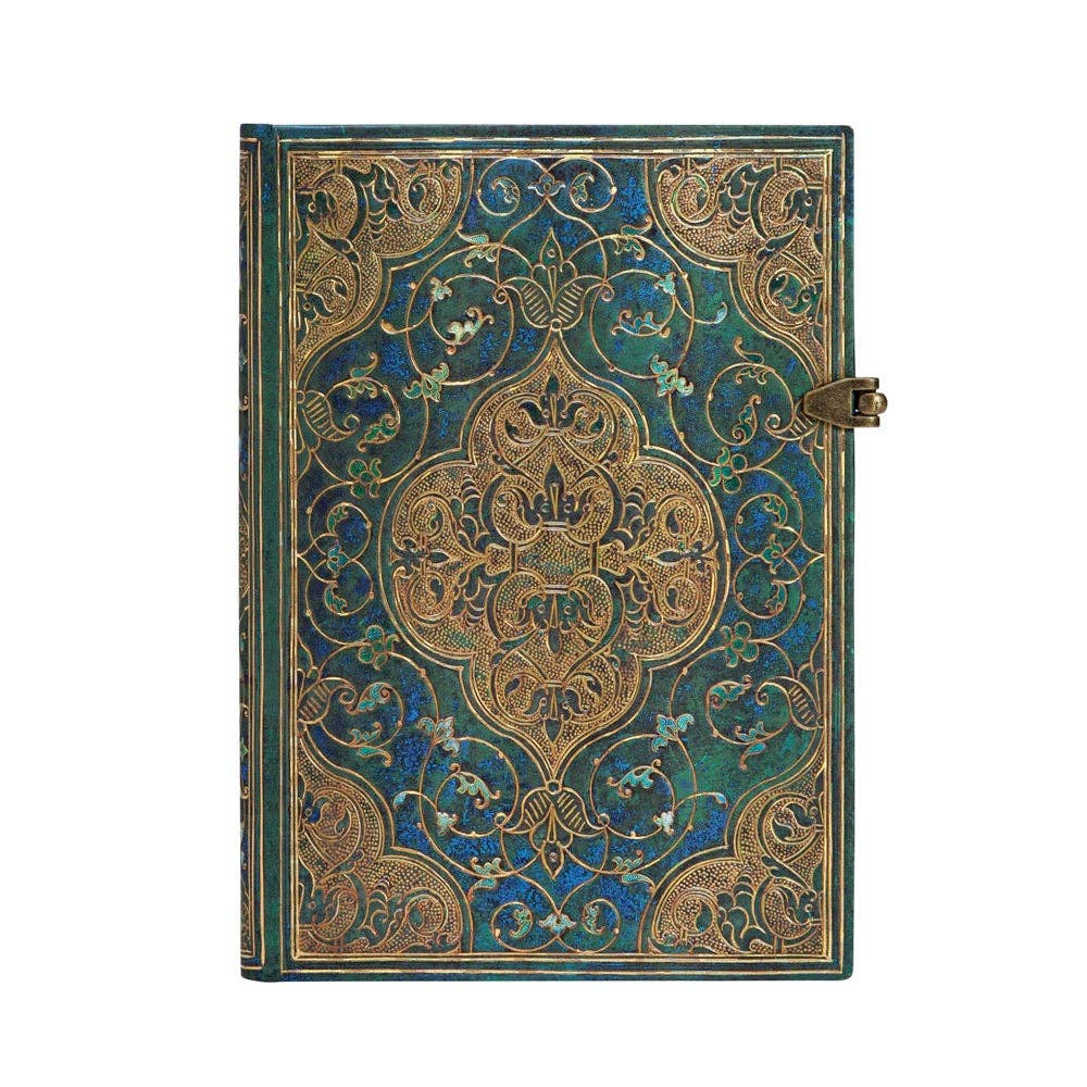 Paperblanks Turquoise Chronicles Midi Lined Hardcover