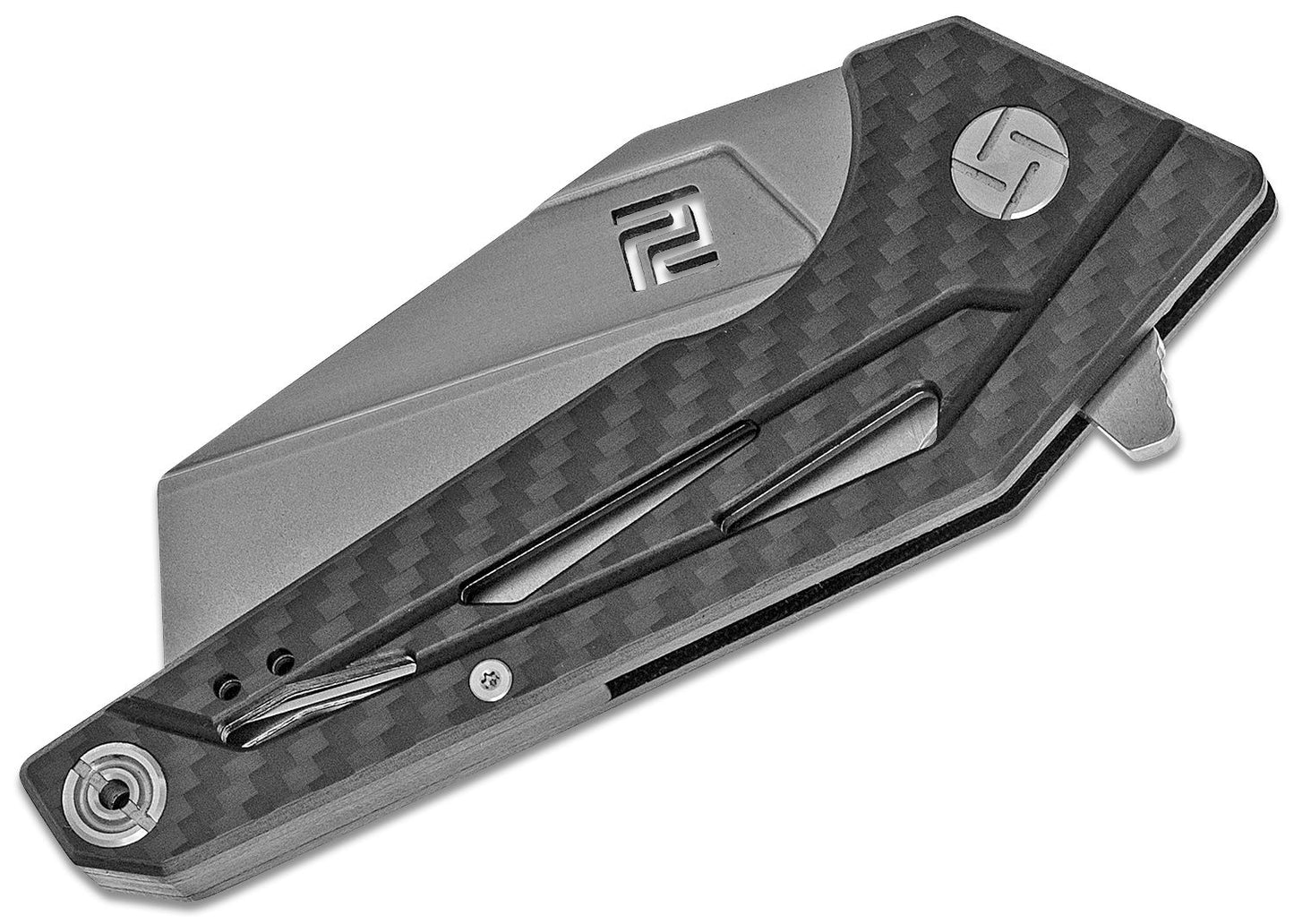 Artisan Cutlery Ravine Carbon Fiber Liner Lock Folding Knife