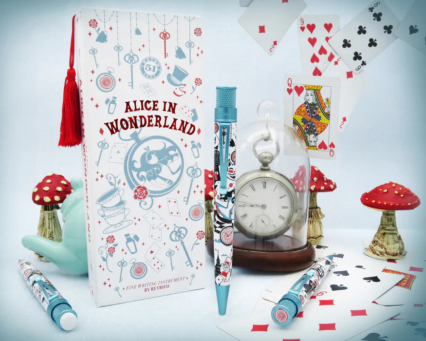 Retro 51 Tornado Alice In Wonderland Rollerball Pen