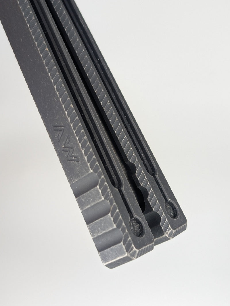 *Consignment* Acidwrx ZZYZX Abyss Black Ti Live Blade Balisong