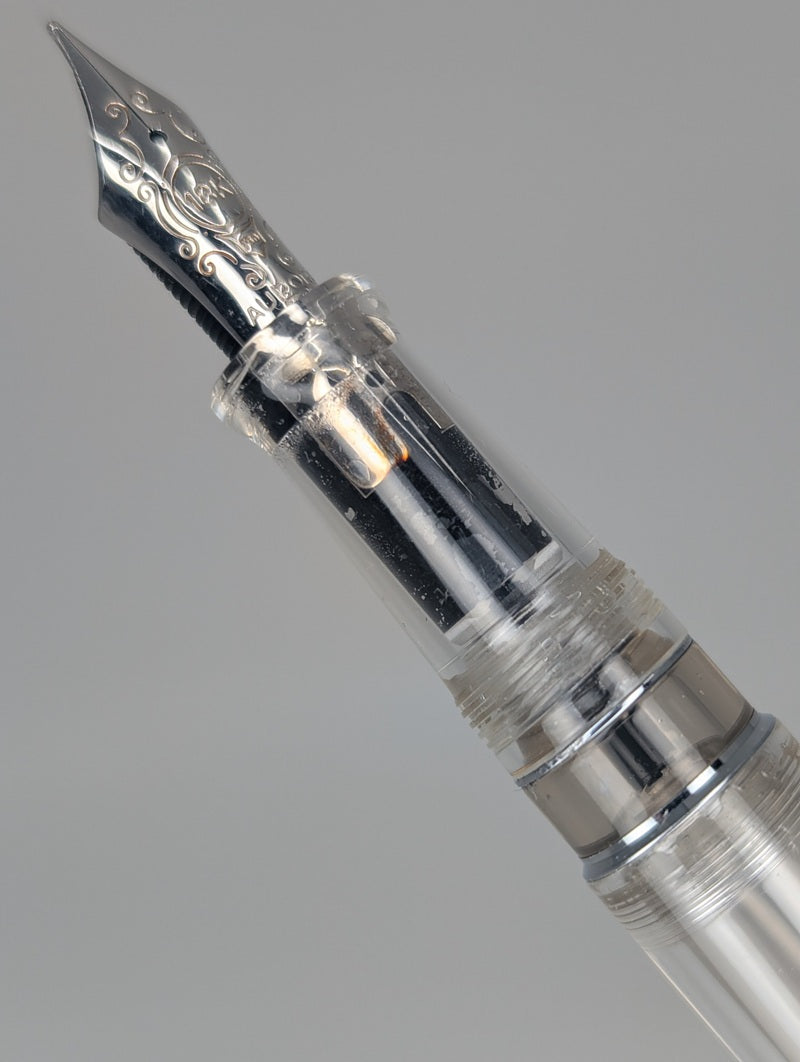 *Consignment* Aurora 88 Limited Edition Demonstrator Fountain Pen 18k Gold Medium Nib
