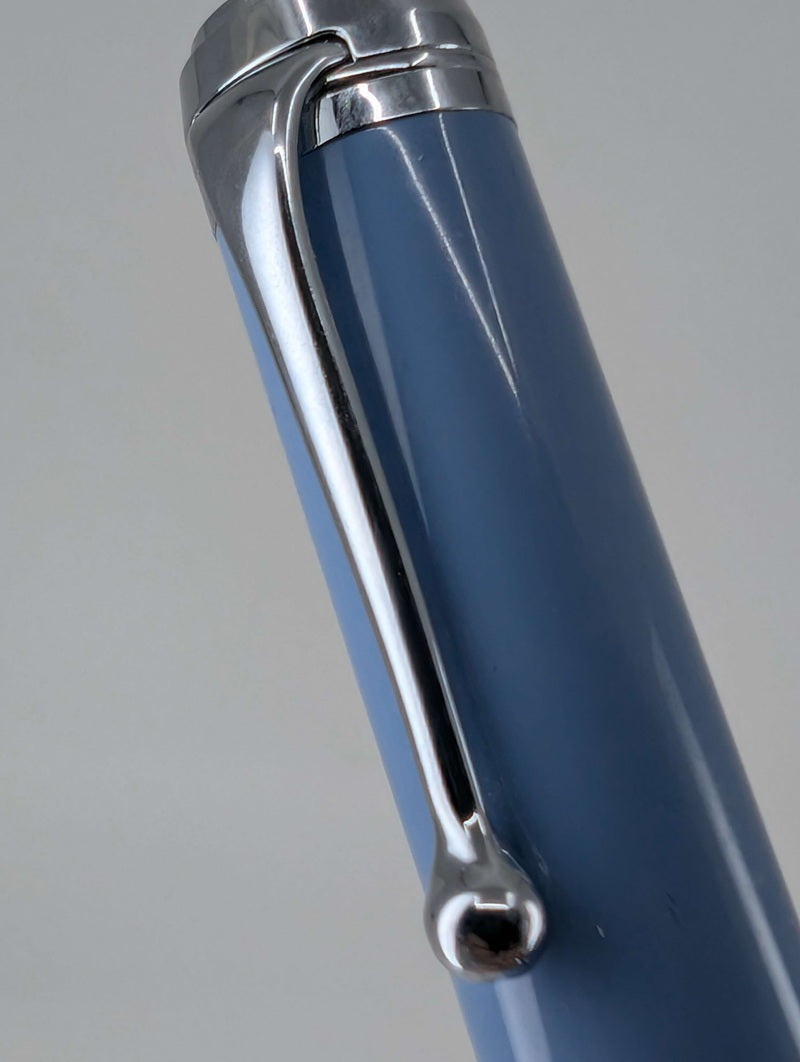 *Consignment* Aurora Talentum Light Blue Fountain Pen 14k Gold Medium Nib