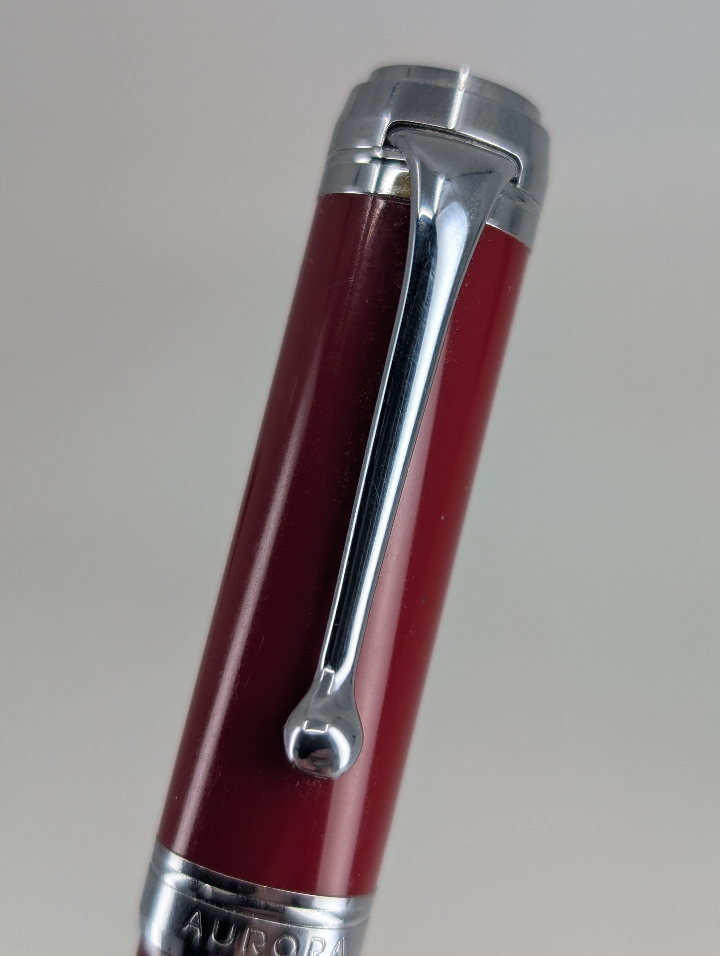 *Consignment* Aurora Talentum Red Fountain Pen Medium Nib