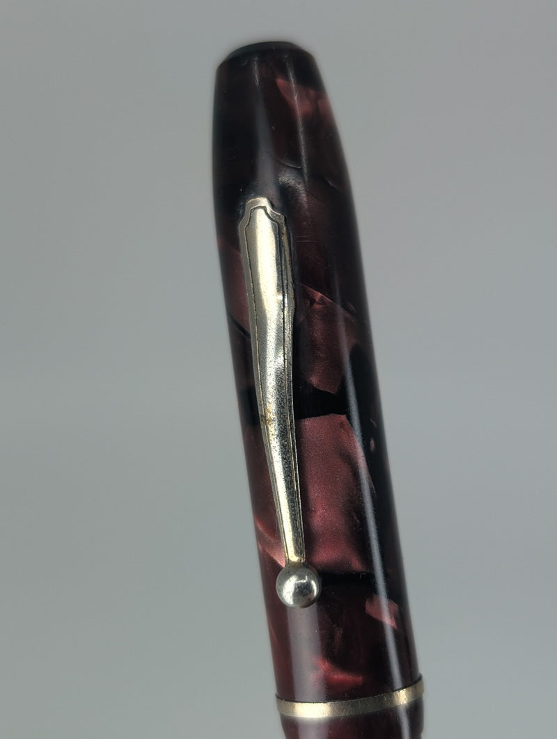 *Consignment* Belmont Non-Breakable "The Rexall Store" Vintage Fountain Pen 14k Gold Fine Nib