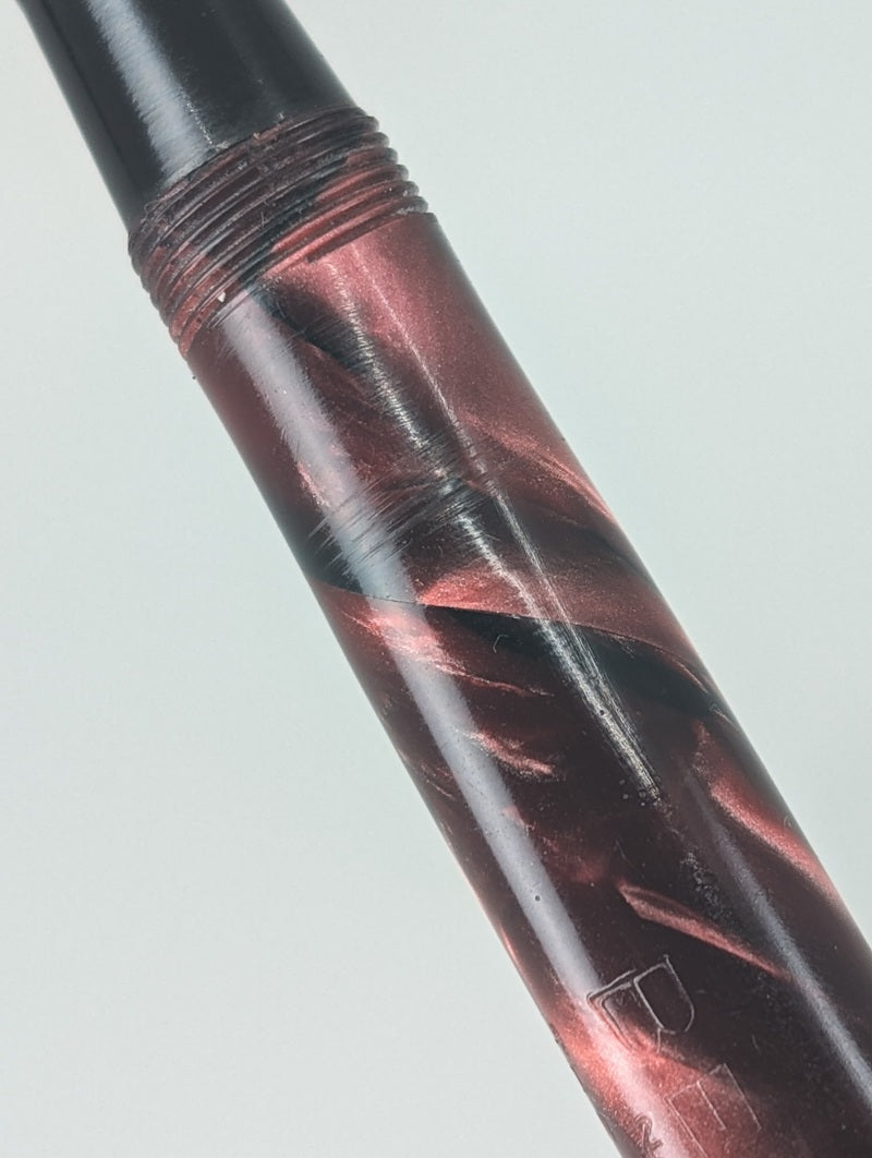 *Consignment* Belmont Non-Breakable "The Rexall Store" Vintage Fountain Pen 14k Gold Fine Nib