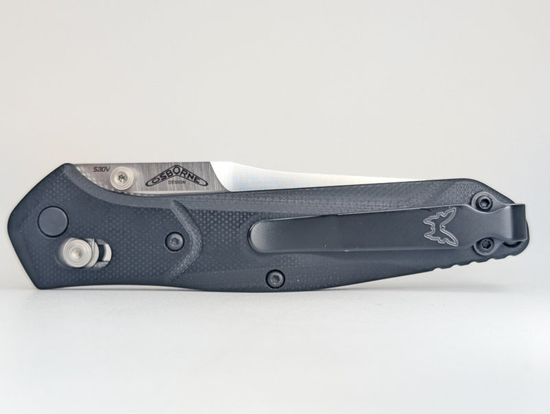*Consignment* Benchmade 940 Osborne Black G-10 S30V Axis Lock Folding Knife
