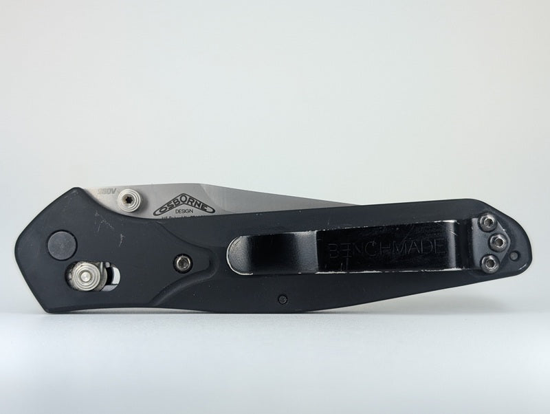 *Consignment* Benchmade 943 Osbourne S30V Black Folding Knife
