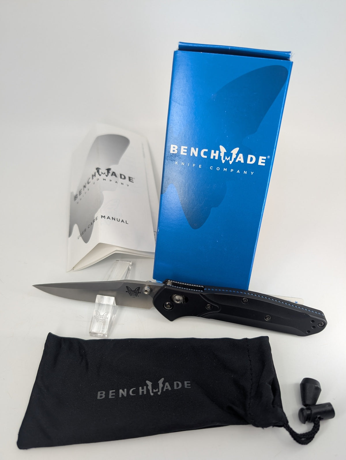 *Consignment* Benchmade 943 Osbourne S30V Black Folding Knife