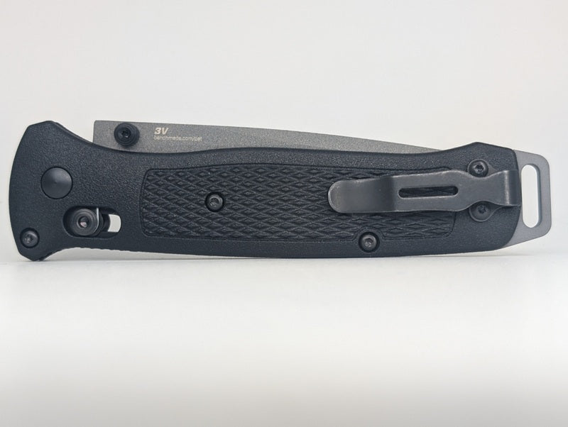 *Consignment* Benchmade Bailout Black Grivory Axis Lock Folding Knife 537GY