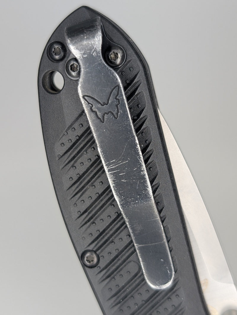 *Consignment* Benchmade Mini Presidio II Black Axis Lock Folding Knife