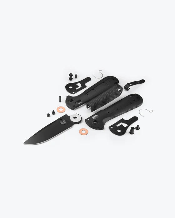 Benchmade Redoubt Black Grivory AXIS Lock Folding Knife